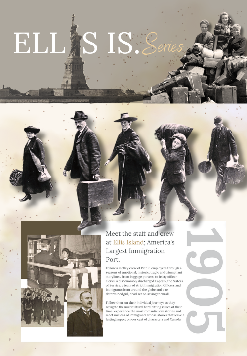 Ellis Island series pitch deck